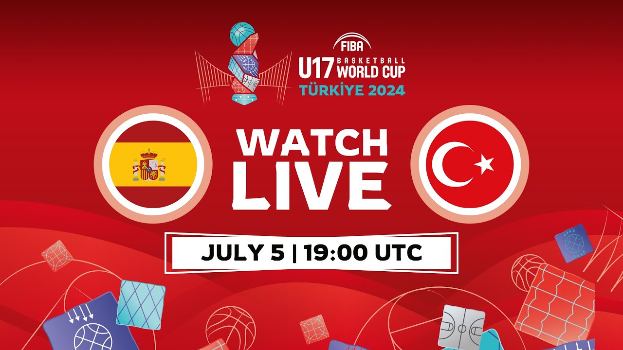 Quarter-Finals | Spain v Türkiye | Full Basketball Game | FIBA U17 Basketball World Cup 2024