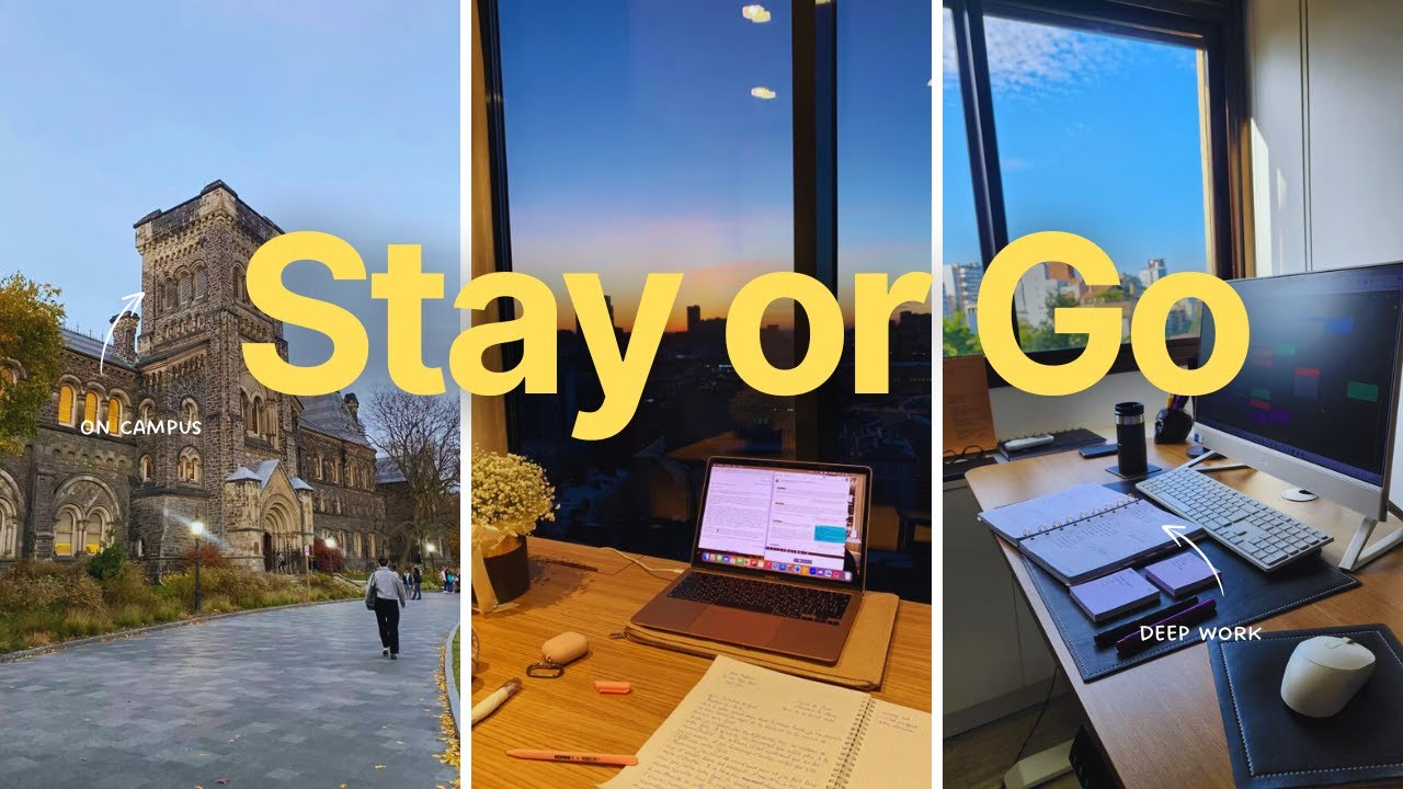 Staying Home for University vs. Moving Away (The Real Truth)