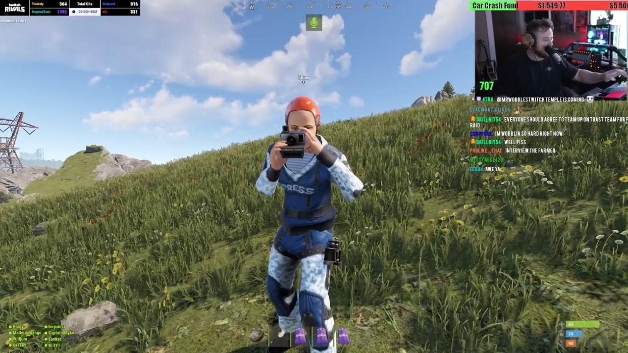 Rust Twitch Rivals 2 Mr. Wobbles - Interview