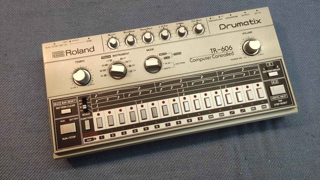 Roland TR 606 (KET) mods