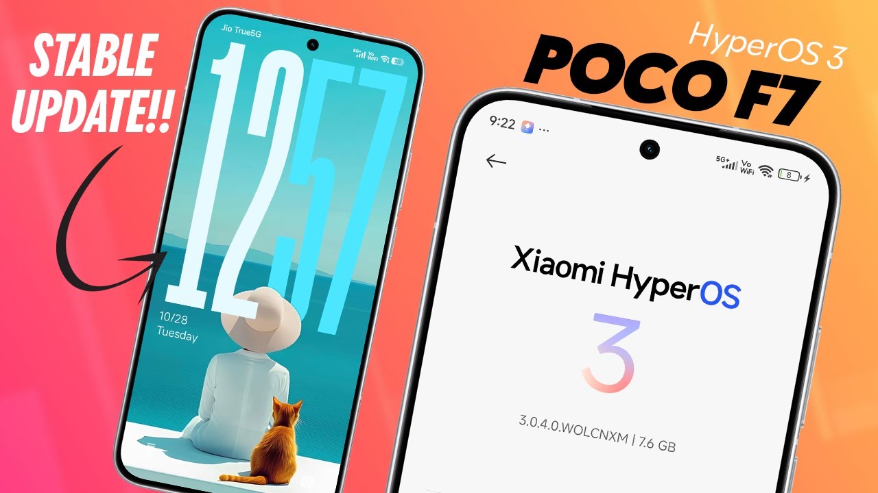 POCO F7 Users, HyperOS 3 is Here&mdash;And It's INSANE! (First Look)