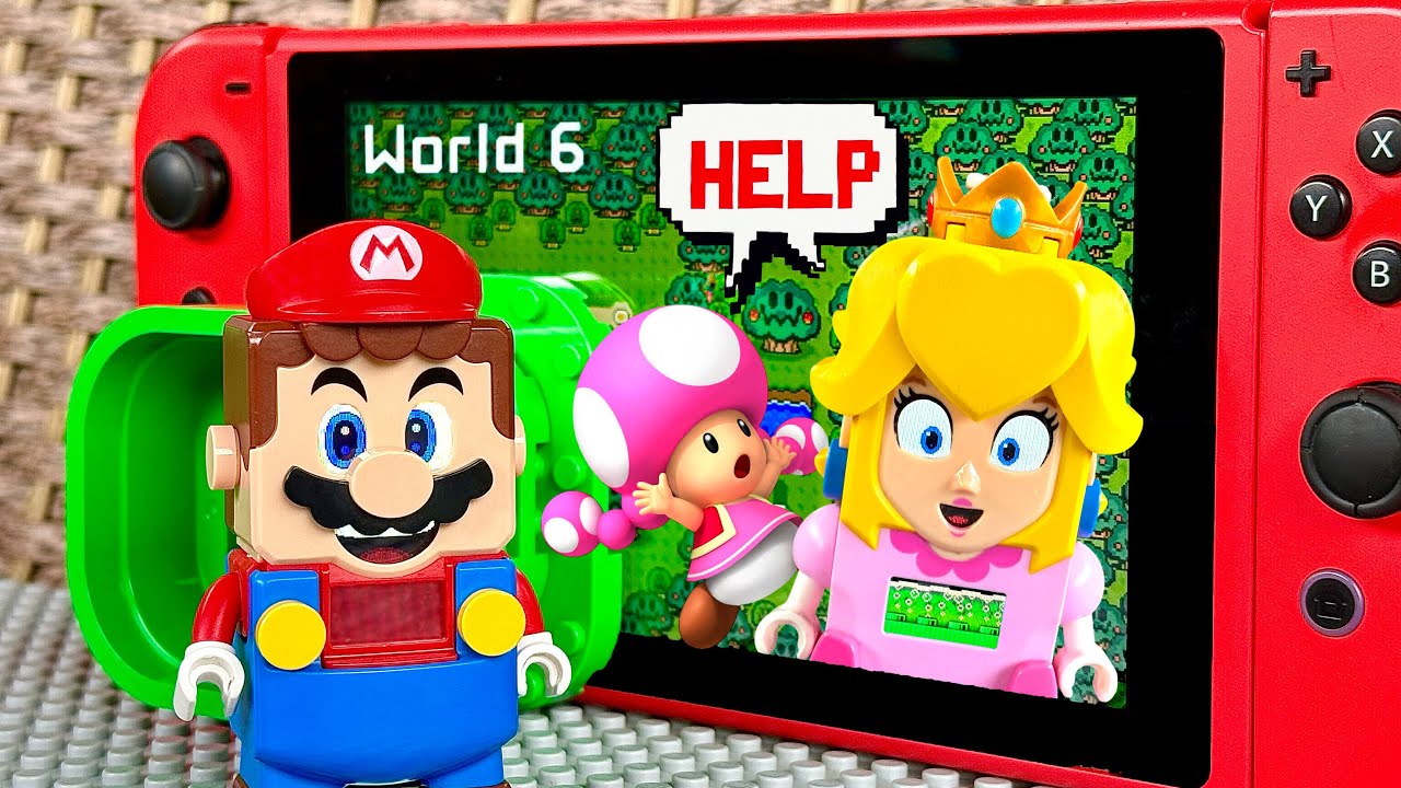 Lego Super Mario World Stories Episode 6! 🌳🔴 “Forest Castle” #legomario