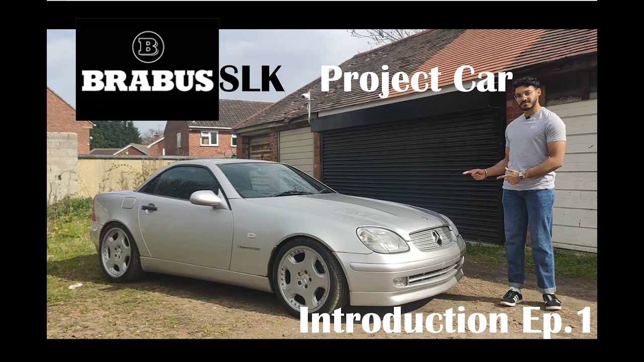 My new BRABUS SLK project car! Introduction Ep1