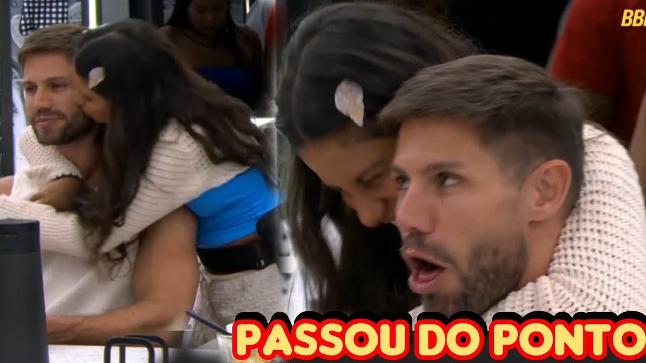 Gabriela abraça Jonas e quase passa do ponto 🔥