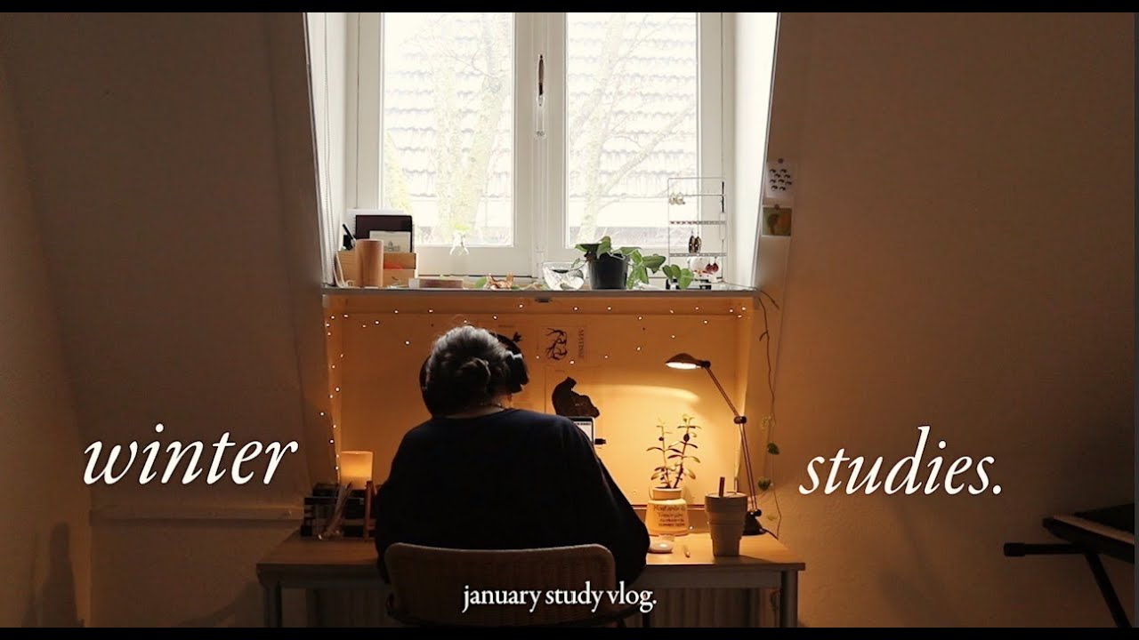 quiet and cozy psychology study vlog | entry 02