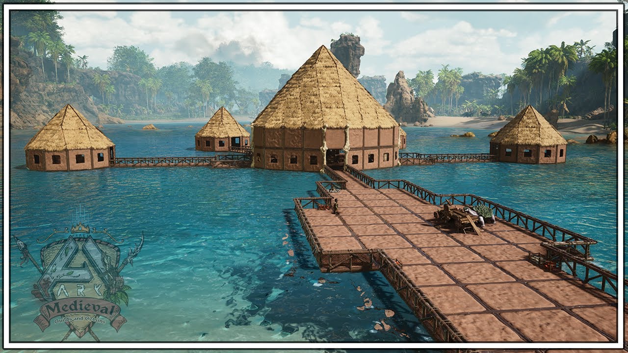 Мы построили деревню, плавающую на воде | Ark Survival Ascended [Эпизод 7]