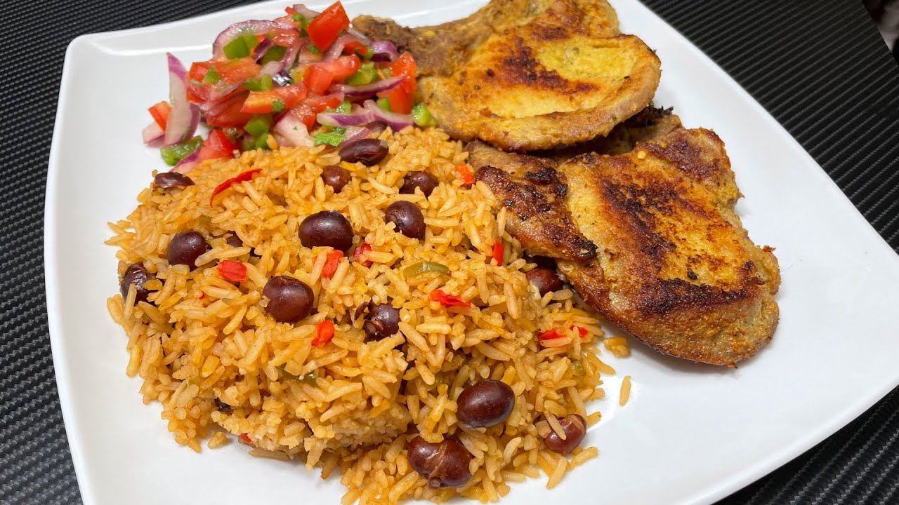 Arroz Moro con Frijoles