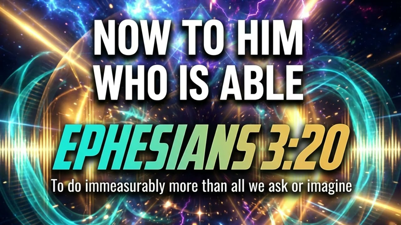 Dream Bigger Than You Think | Ephesians 3:20 KJV | Marvin Sapp Mashup | Scripture in Song