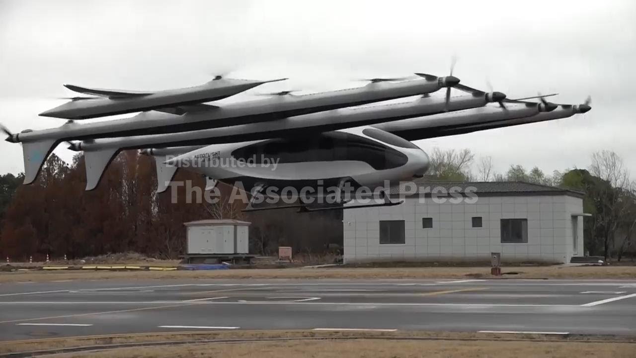 Chinese company showcases largest electrical aircraft, but analyst says flying taxis are years off