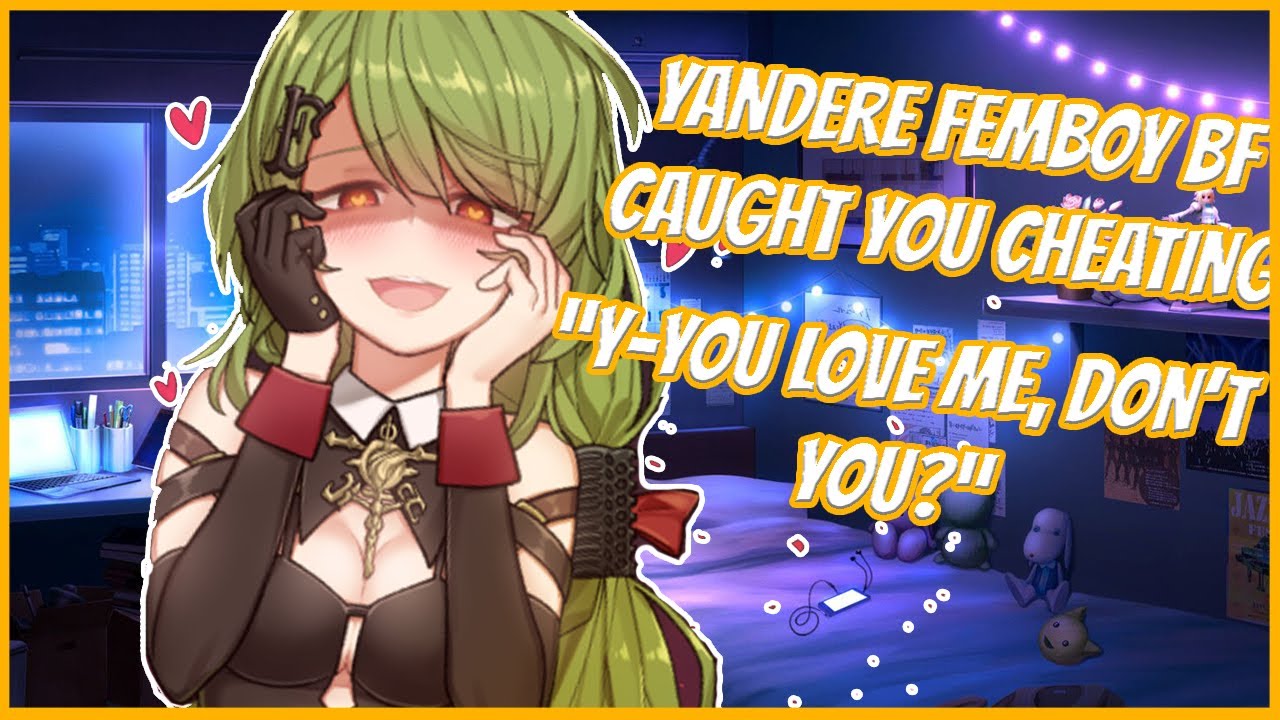 [ASMR] [M4M] Femboy Yandere Boyfriend Thinks You're Cheating [Possessive] [Manipulative] [Jealous]
