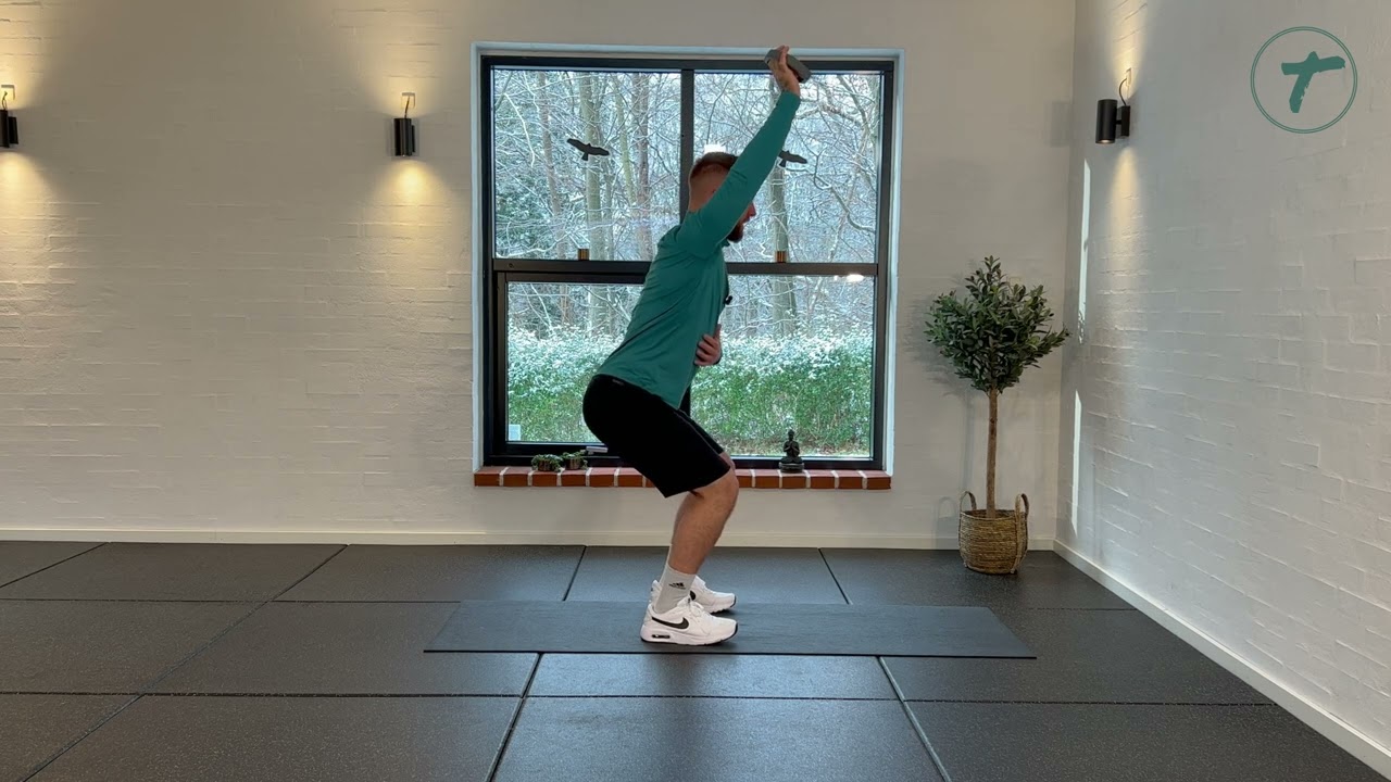 One arm squats