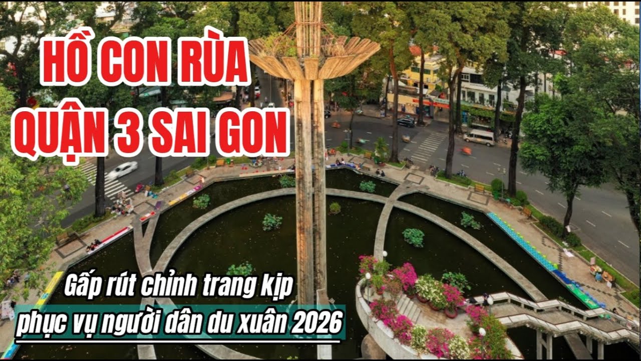 Chợ Bến Thành, Hồ Con Rùa sẽ được chỉnh trang trước Tết- ĐÂU ĐÓ SAI GON