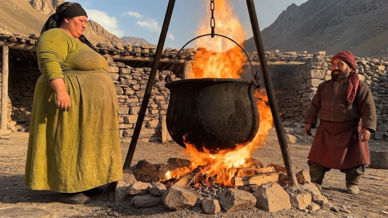 Azerbaijan Village Life | Traditional Whole Lamb Cooked Underground + Giant Rice Feast to Stay Alive