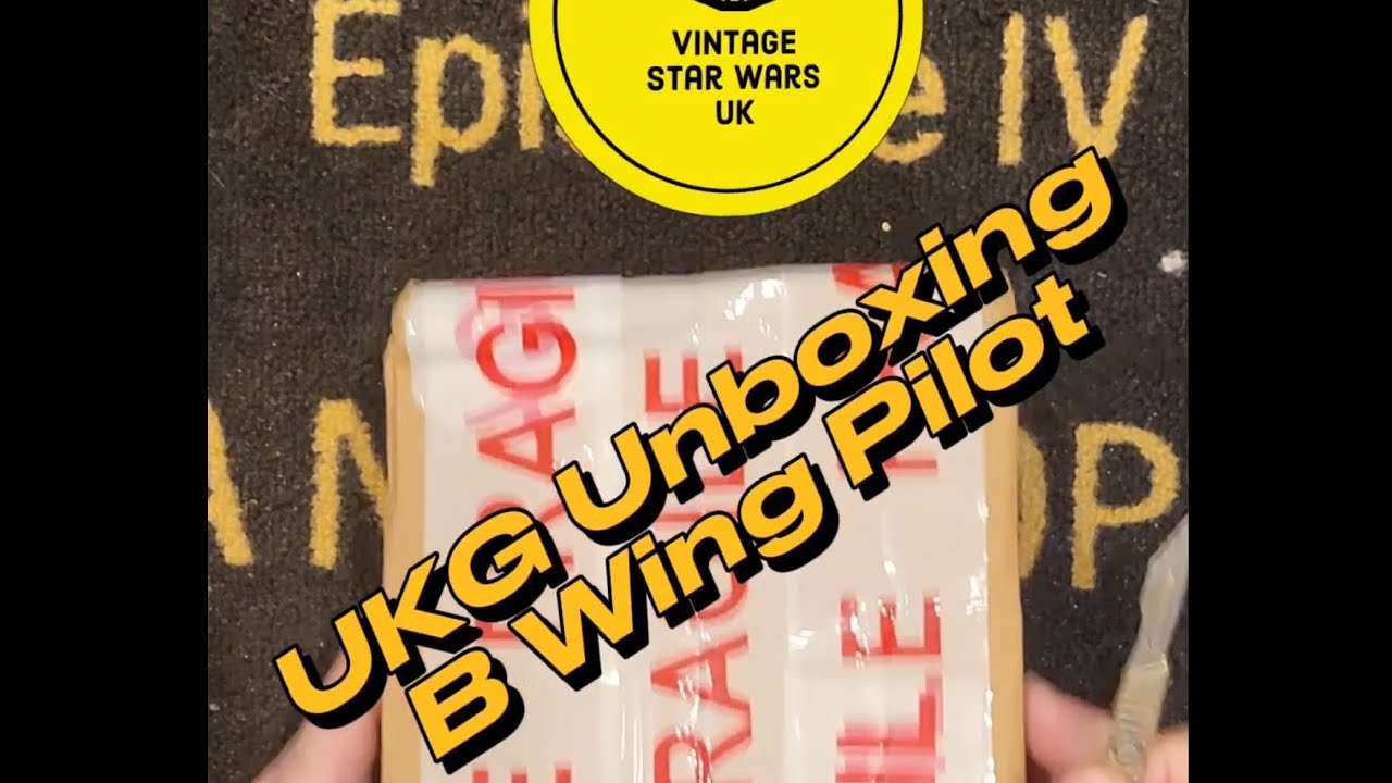 Another UKG Graded unboxing video. this is the B-wing pilot from return of the jedi.