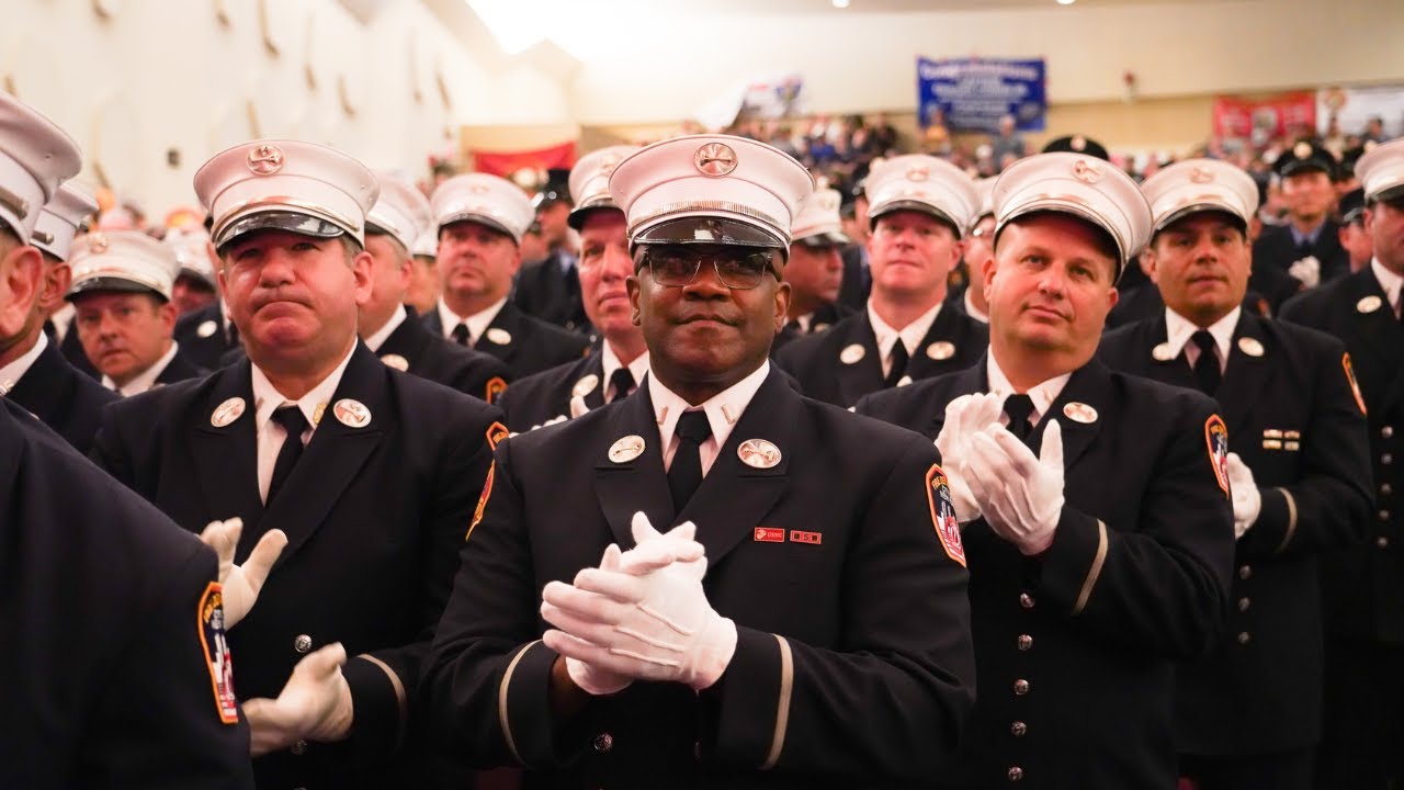 FDNY Promotion Ceremony for fire officers