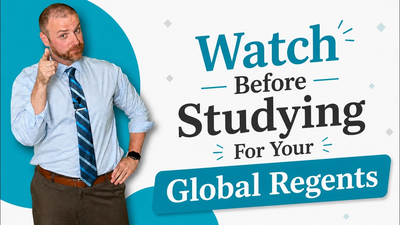 Global History Regents Review | June 2023 Multiple-Choice Section
