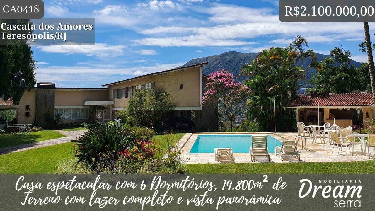 VENDIDA | Casa espetacular com 19.000m², lazer completo e vista panorâmica para a cidade e CBF