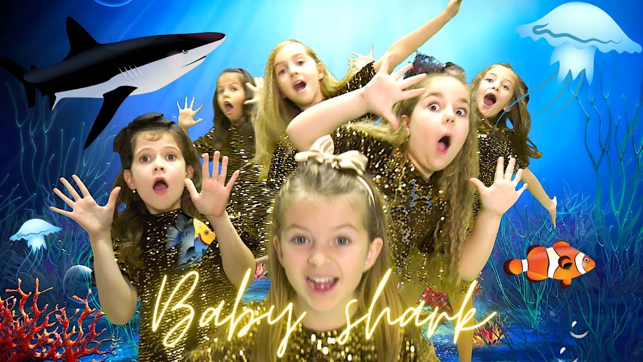 Let's save a BABY SHARK - Zagrepčanke i dečki (Official music video) - Kids Song