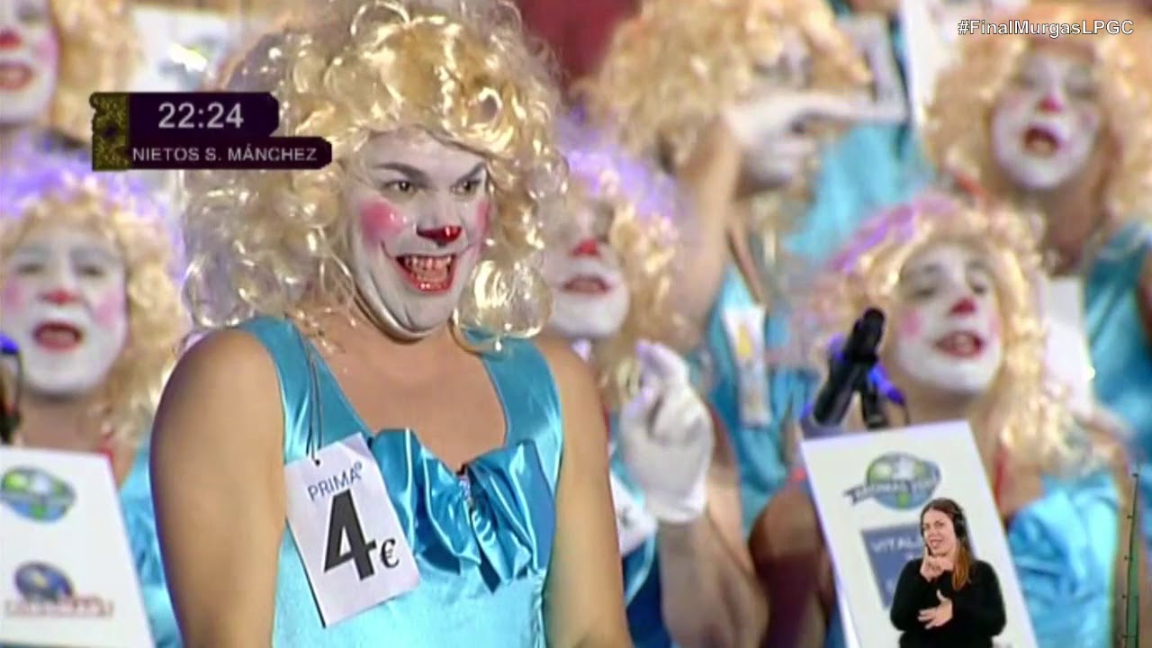 Los Nietos de Sary Mánchez | Final de Murgas | Las Palmas GC 2018