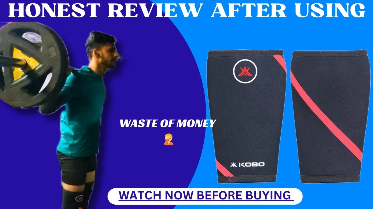 Honest review after using l Kobo knee sleeve l Kobo wrist wrap