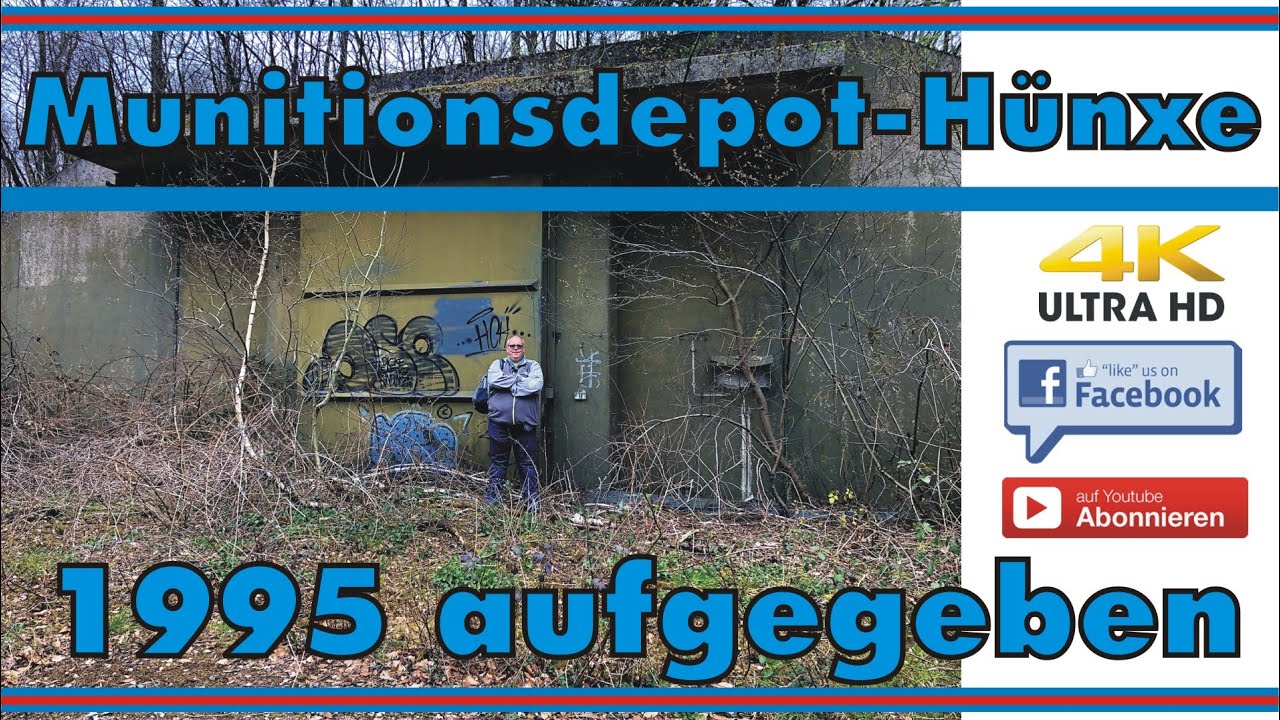 Lost Place Munitionsdepot der Bundeswehr im Waldgebiet „Schwarze Heide