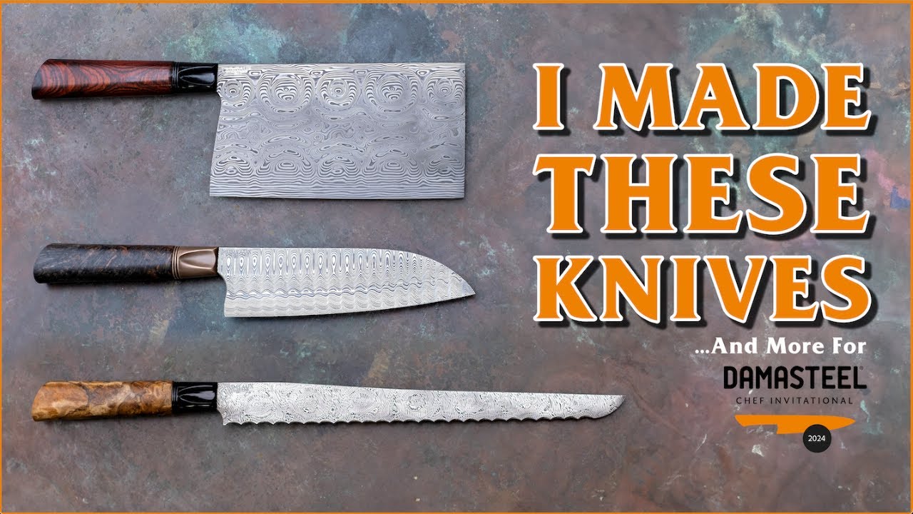 I Made All These Knives for the Damasteel Chef Invitational