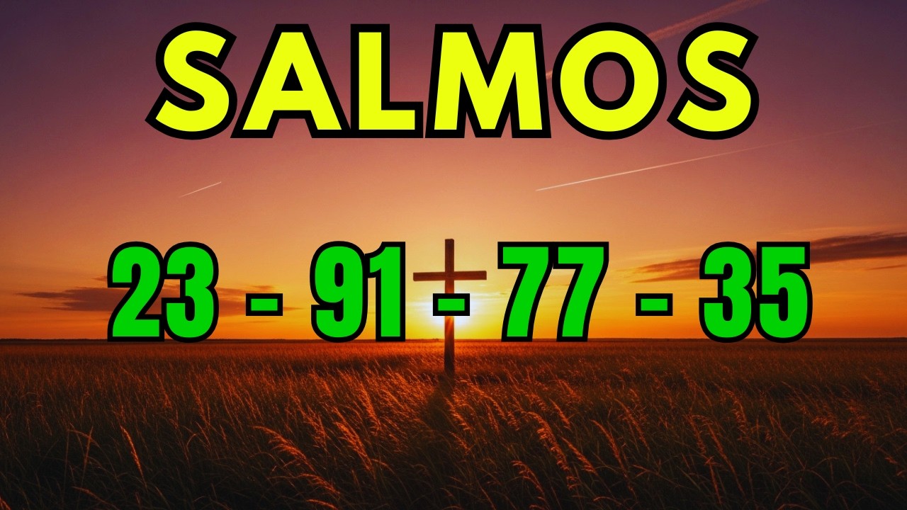 HOJE: 3 SALMOS PROFÉTICOS URGÊNCIA – LIVRAMENTO, CURA, PROTEÇÃO, MILAGRES