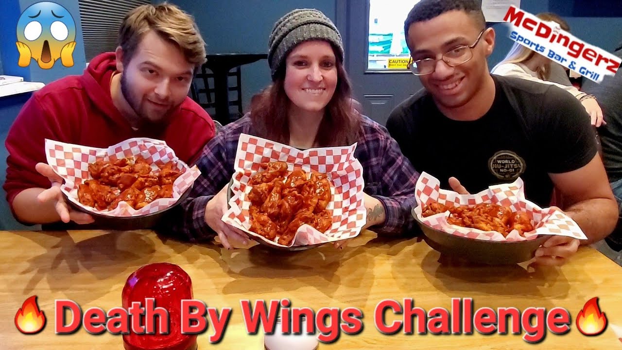 IS THIS THE SPICIEST WING CHALLENGE IN MISSOURI?! DEATH BY WINGS - FEATURING YOURMANCODY & MANSOUR