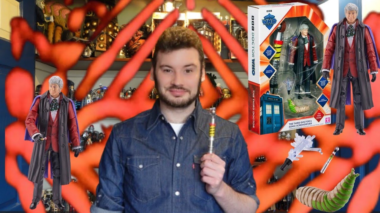 Doctor Who Figure News The Third Doctor and Sonic Screwdriver Vortex Edition