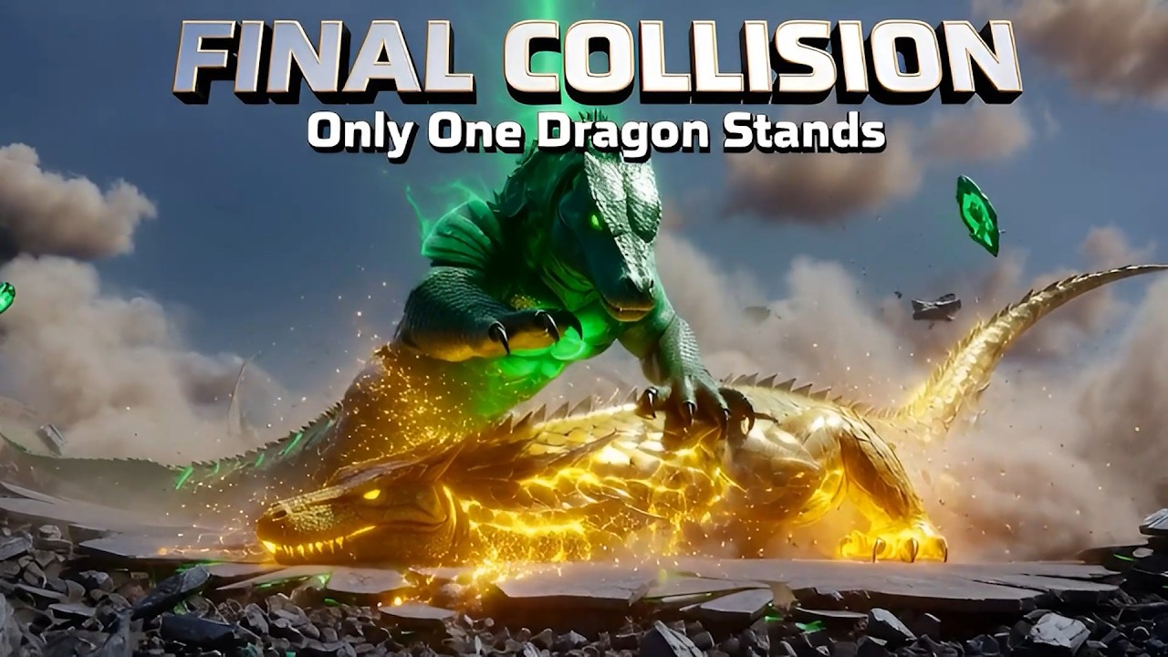 FINAL COLLISION ⚔️ Komodo Dragon Titan Battle   Only One Dragon Stands