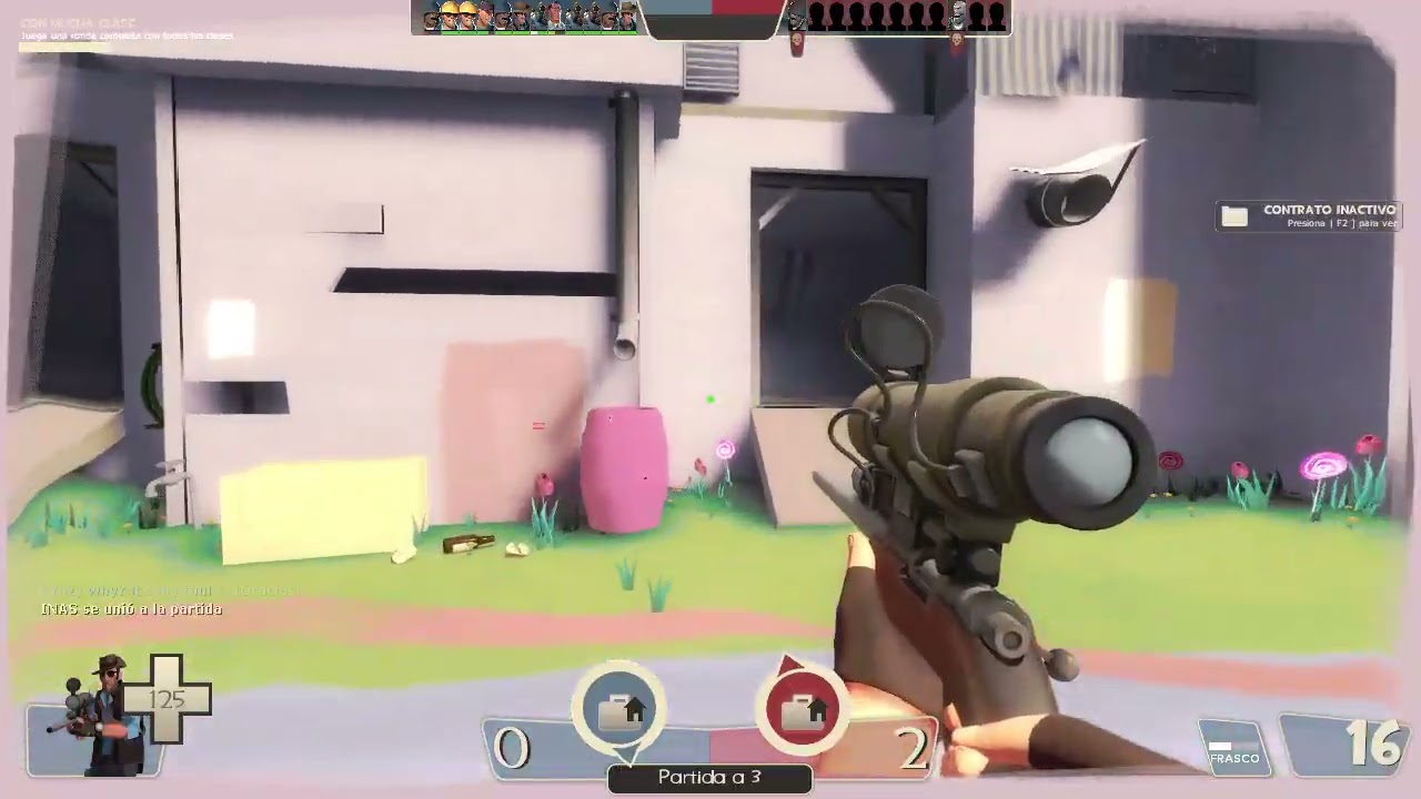 jugando tf2 o yea