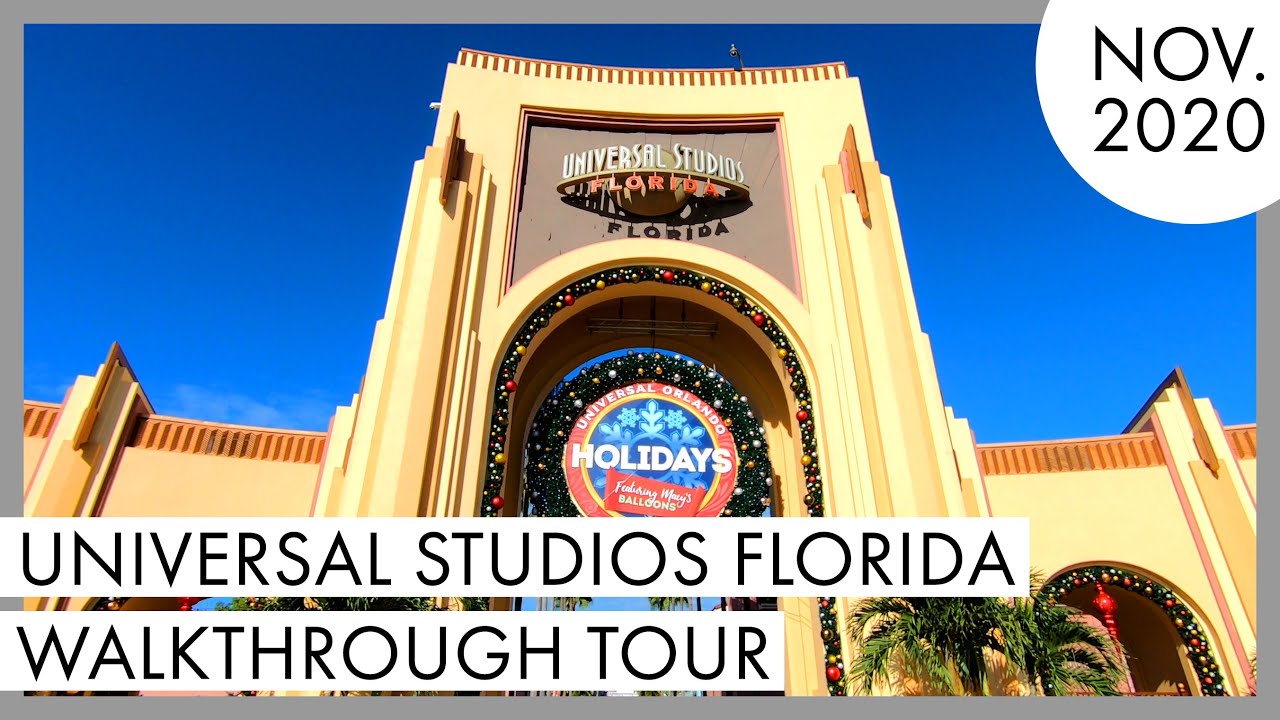 Universal Studios Florida Walkthrough | November 2020 | Universal Orlando Resort