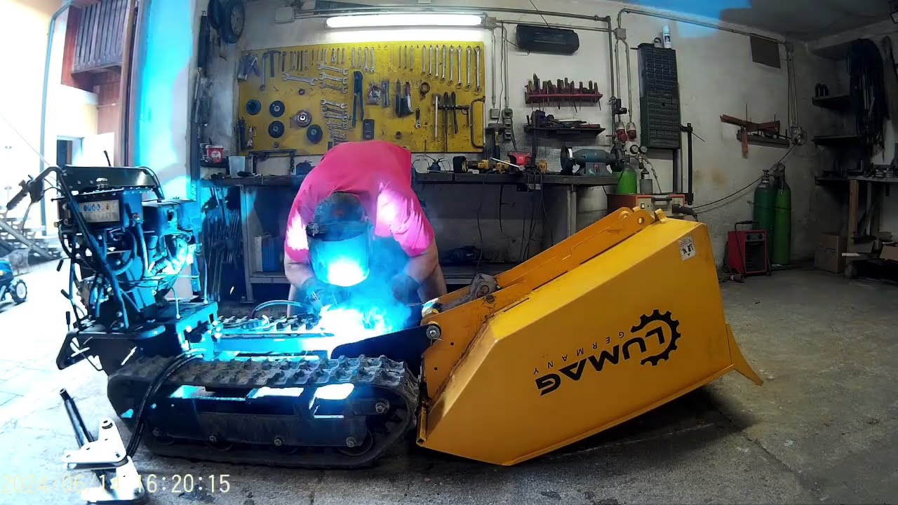 Umbau Kipphydraulik Dumper Lumag
