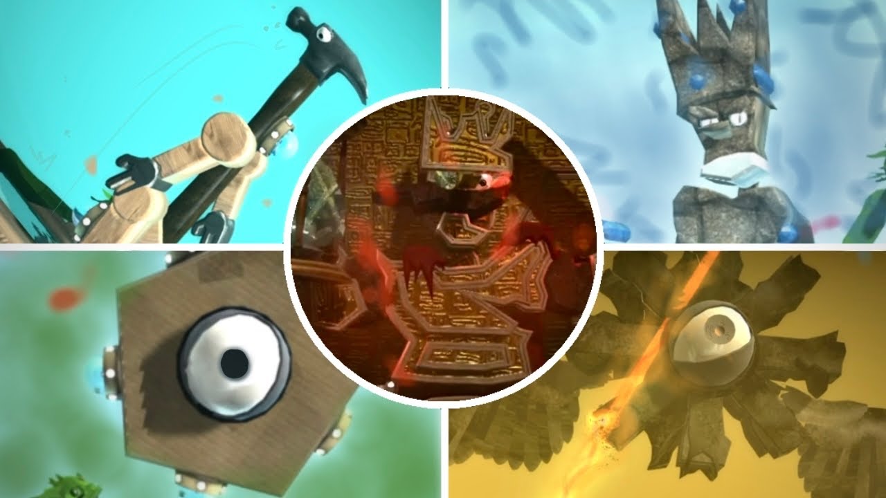 Material Adventure | All Bosses Playthrough | LittleBigPlanet 3
