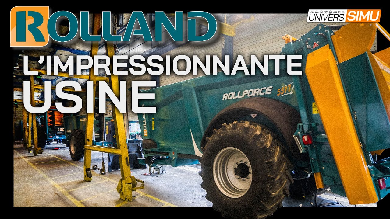 IRL : Visite de l'impressionnante usine Rolland