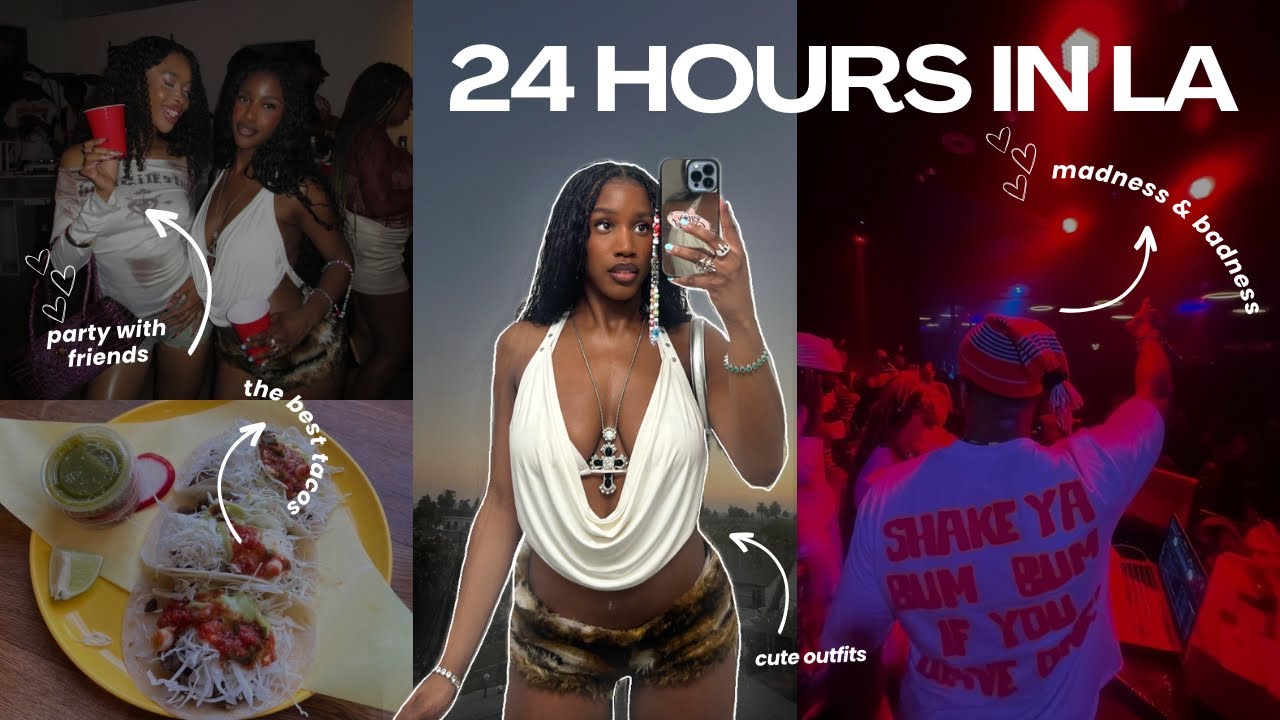 SPEND A DAY WITH ME IN LA: partying with friends, eating out, working in fashion, & more!