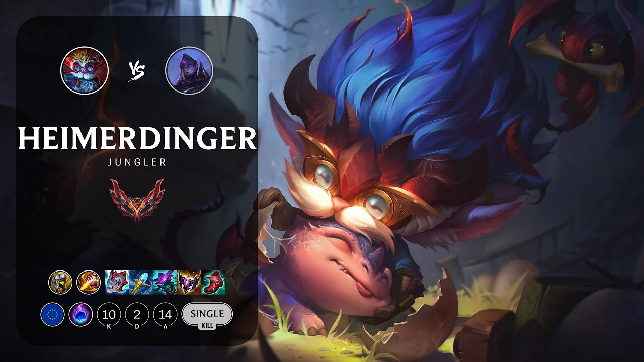 Heimerdinger Jungle vs Bel'Veth - EUW Grandmaster Patch 14.5