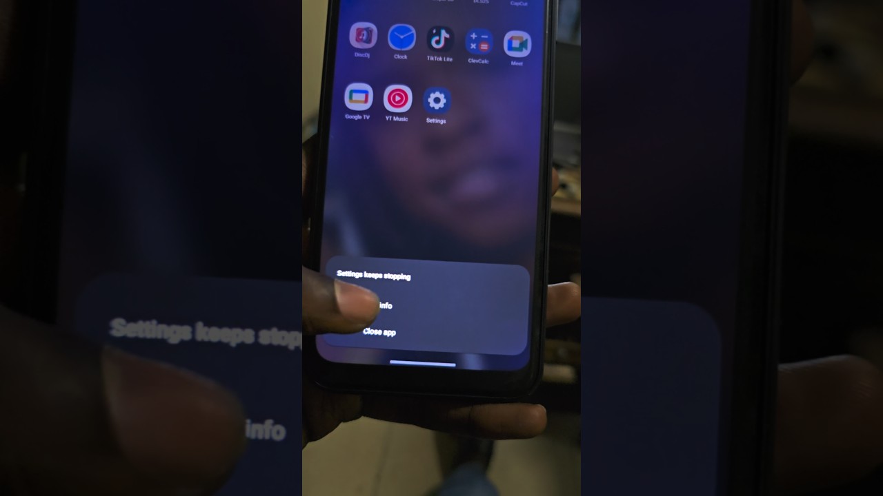 Samsung settings not opening | Solve the Problem that the settings Stop Samsung A14