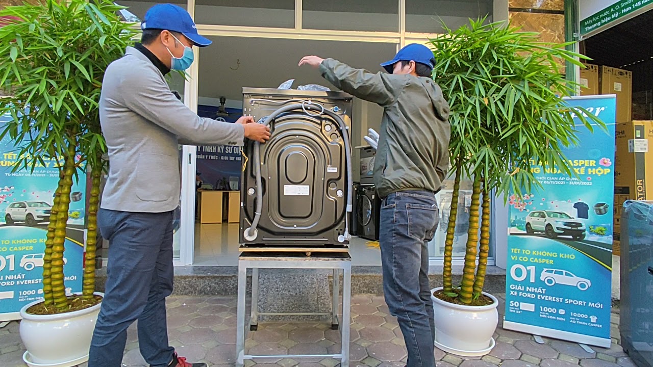 Hướng Dẫn Lắp Đặt Máy Giặt Cửa Ngang & Cách Bảo Dưỡng Đơn Giản