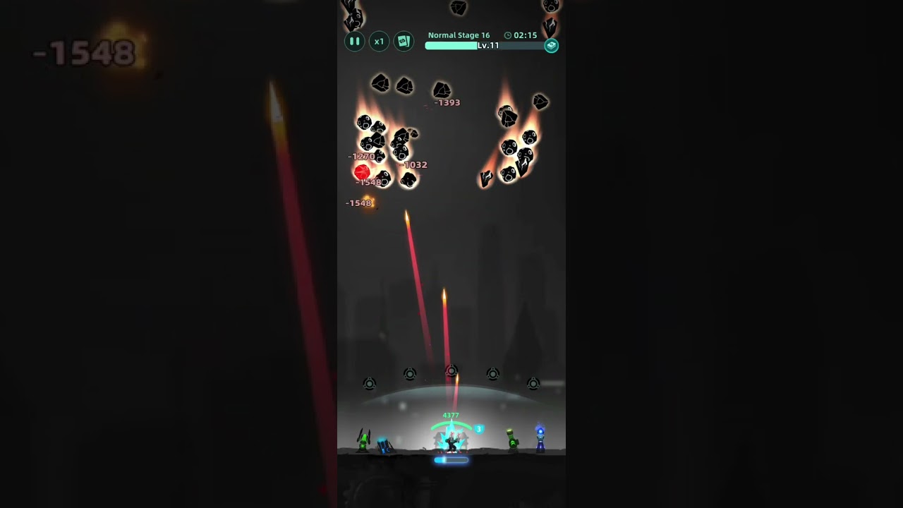 Galaxy Defence Normal Stage - 16 Gameplay