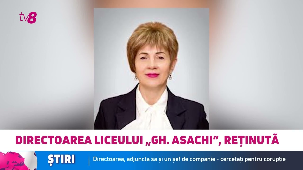 Directorul Liceului „Gheorghe Asachi” din Chișinău, reținut: Imagini cu banii găsiți de CNA