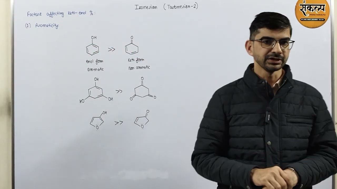 Isomerism Lecture-4 (Tautomerism-2)