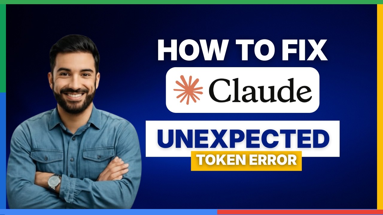 How to fix Claude Code unexpected token error [FULL GUIDE]
