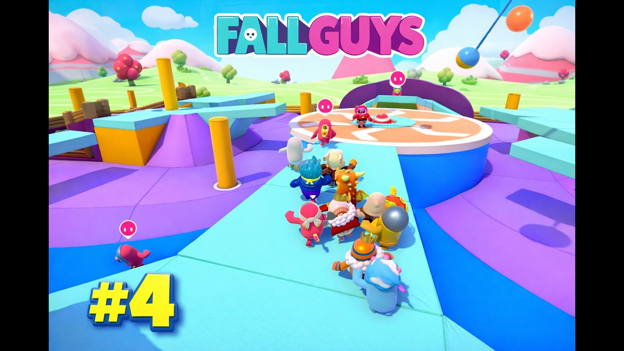 👑👑Fall Guys #4 Por una Cola📿📿