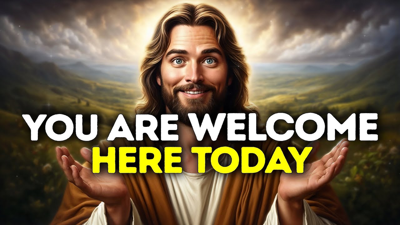 God Says- YOU ARE WELCOME HERE TODAY | God | Gods Message Now Today | God's Message Now For You