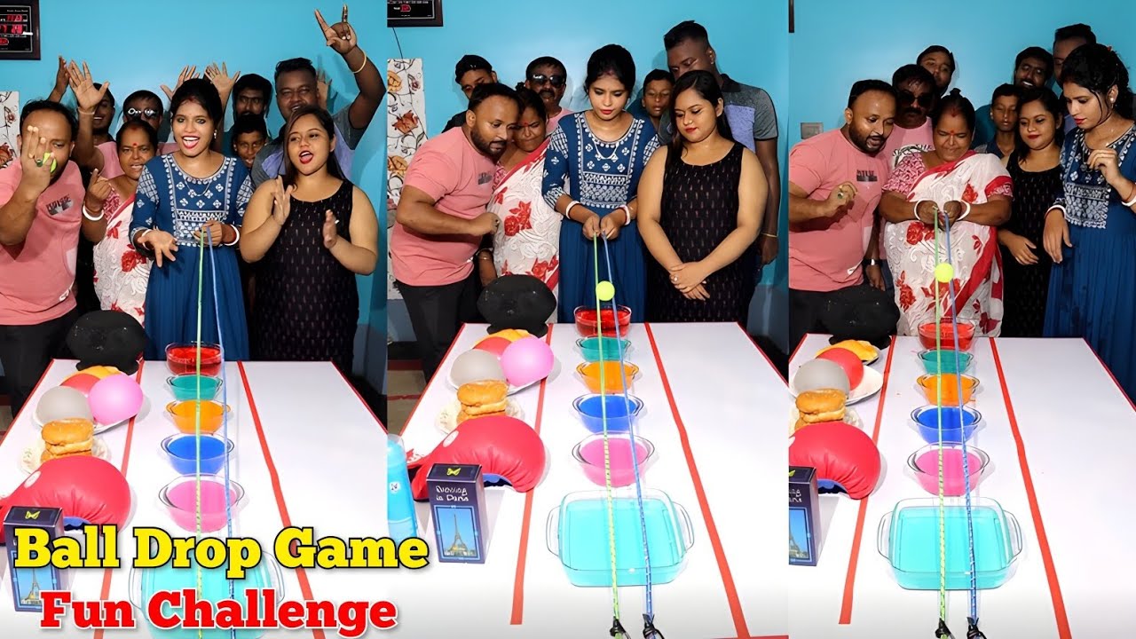 Ball Drop Game – Surprise Fun Challenge 🤔| বল ফেলার খেলার মজার চ্যালেঞ্জ 🔥/ SK Challenge Video
