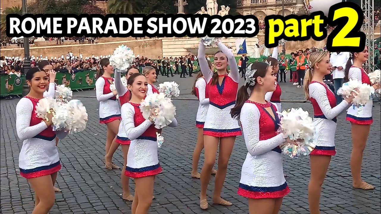 🇮🇹 ROME ITALY, THE SPECTACULAR ROME PARADE SHOW 2023 (part 2)