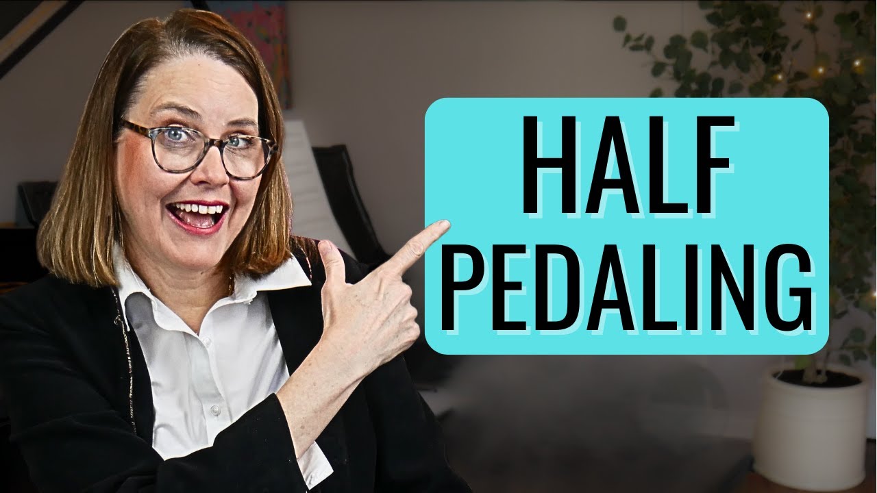 Understanding HALF PEDALING on the Piano: Why Full Pedal is NOT Always the Answer!