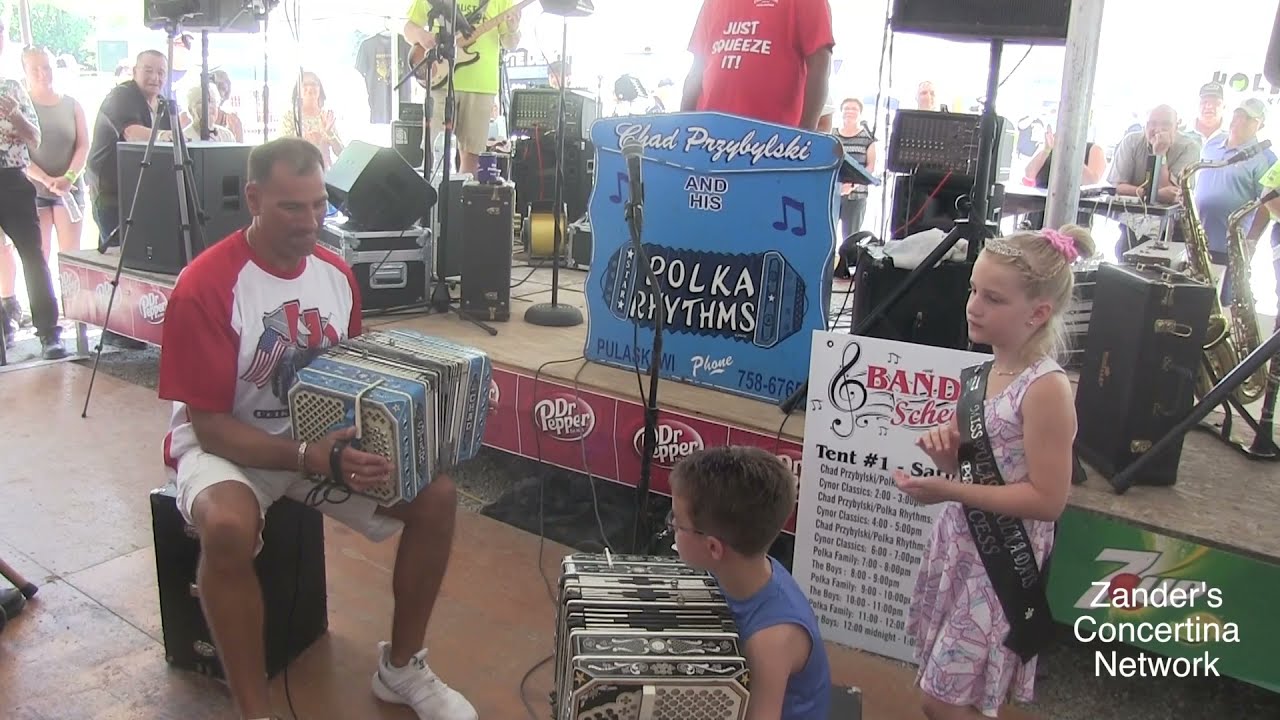 Chad Przybylski's Polka Rhythms - 2021 -Zanders Medley - Pulaski Wisconsin