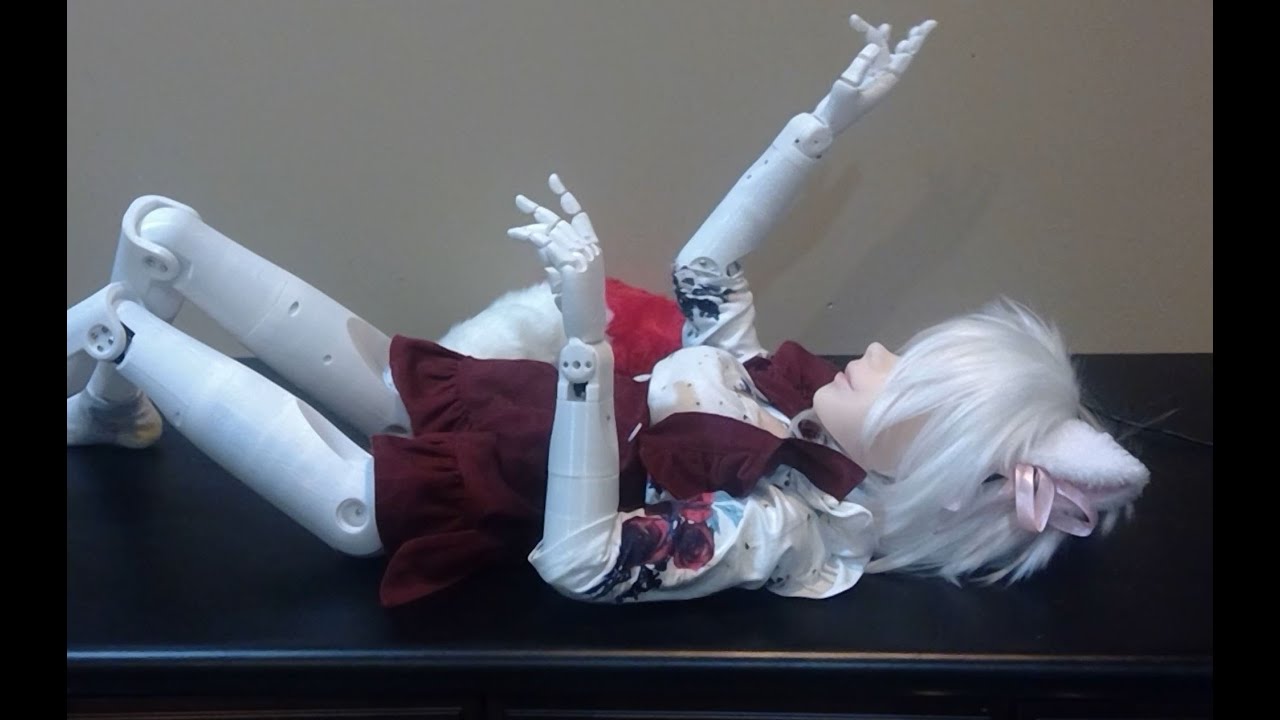 Lilium Robot Cat Girl - Body Demo 1